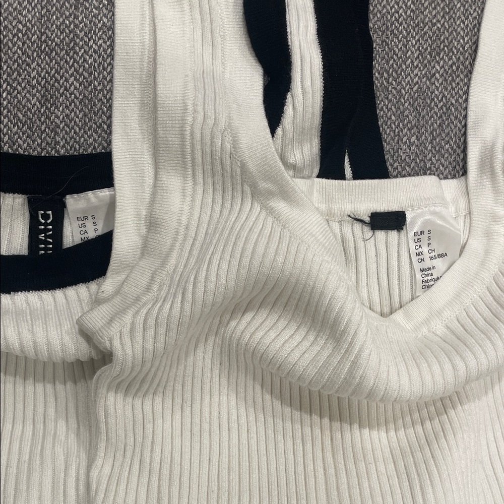 Ribbed Square Neck Tanks - Picture 2 of 2